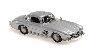 1/43 MAXICHAMPS }LV`vX Mercedes-Benz Coupe 300 SL 1955 Silver ZfXxc ~jJ[