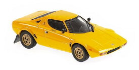 1/43 MAXICHAMPS マキシチャンプス Lancia Stratos 1974 Yellow ランチア ストラトス ミニカー