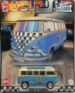 1/64 Hot Wheels �z�b�g�E�B�[�� Volkswagen Deluxe Station Wagon �t�H���N�X���[�Q�� �X�e�[�V�������S�� �~�j�J�[