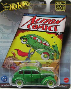 1/64 �z�b�g�E�B�[�� Hot Wheels Action Comics #1 Action Sedan /Berline �~�j�J�[