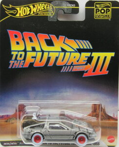 1/64 �z�b�g�E�B�[�� Hot Wheels Back to The Future Part 3 Time Machine - 1955 �~�j�J�[