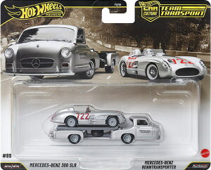 1/64 �z�b�g�E�B�[�� Hot Wheels Mercedes-Benz 300 SLR Mercedes-Benz Renn transporter �����Z�f�X�x���c �~�j�J�[