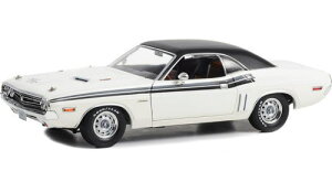 1/18 O[Cg GREENLIGHT 1971 Dodge Challenger R/T White _bW `W[ ~jJ[ A