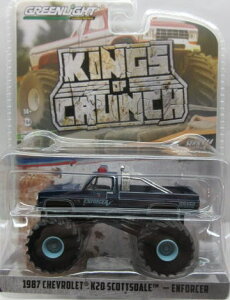 1/64 �O���[�����C�g GREENLIGHT 1987 Chevrolet K20 Scottsoale Enforce �V�{���[ �~�j�J�[ �A����