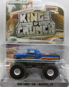 1/64 O[Cg GREENLIGHT 1990 Ford F-350 Bigfoot #9 tH[h ~jJ[ A