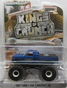 1/64 グリーンライト GREENLIGHT 1987 Ford F-250 Bigfoot #6 フォード ミニカー アメ車