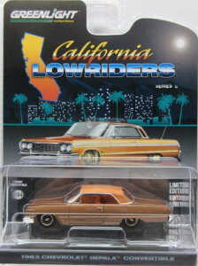 1/64 O[Cg GREENLIGHT 1963 Chevrolet Impala Convertible V{[ Cp ~jJ[ A