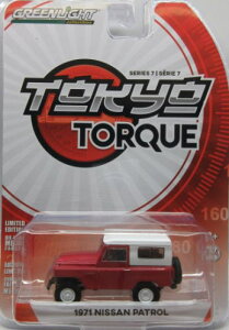 1/64 �O���[�����C�g GREENLIGHT Tokyo Torque Series 7 1971 Nissan Patrol ���Y �~�j�J�[