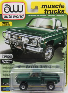1/64 Auto World 1980 Chevy Custom Deluxe Stepside V{[ JX^ XebvTCh ~jJ[ A