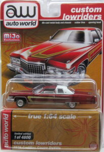 1/64 Auto World 1976 Cadillac Coupe Deville LfBbN N[y fr ~jJ[ A