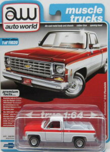 1/64 Auto World 1976 Chevy Scottsdale C10 Fleetside V{[ ~jJ[ A