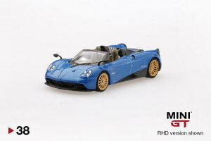 1/64 MINI GT Pagani Huayra Roadster Blue Francia RHD pK[j EAC [hX^[ Enh ~jJ[