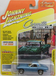 1/64 Wj[CgjO JOHNNY LIGHTNING Classic Gold 2020 1965 Chevy Corvette Hardtop V{[ Rxbg A ~jJ[