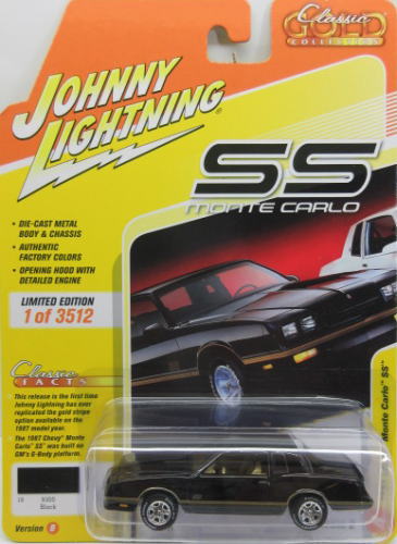 シボレー モンテカルロ 1 64 ミニカー アメ車 1 64 ジョニーライトニング Johnny Lightning Classic Gold