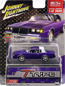 1/64 Wj[CgjO JOHNNY LIGHTNING 1987 Buick Regal T-Type rCbN [K A ~jJ[