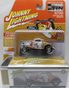 1/64 Wj[CgjO JOHNNY LIGHTNING Crower Cams 1934 Ford Coupe tH[h N[y A ~jJ[