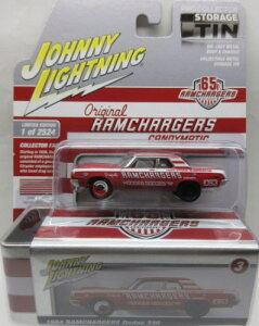 1/64 Wj[CgjO JOHNNY LIGHTNING 1964 Ramchargers Dodge 330 _bW A ~jJ[