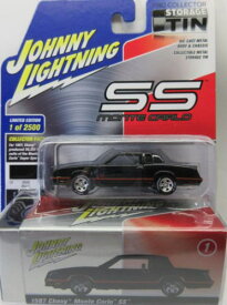 1/64 ジョニーライトニング JOHNNY LIGHTNING 1987 Chevy Monte Carlo SS シボレー モンテカルロ アメ車 ミニカー