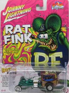 1/64 Wj[CgjO JOHNNY LIGHTNING Rat Fink Custom Dragster ~jJ[A