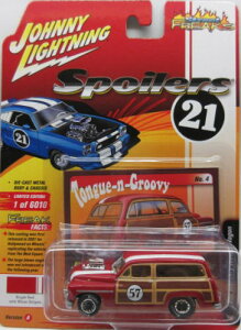 1/64 Wj[CgjO JOHNNY LIGHTNING Street FREAKS 1950 Mercury Woody Wagon }[L[ EbfB S ~jJ[ A