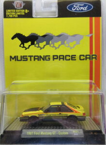1/64 M2 Machines 1987 Ford Mustang GT- Custom tH[h }X^O A ~jJ[