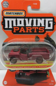 1/64 MATCHBOX 1965 Land Rover Gen 2 Pickup �����h���[�o�[ �s�b�N�A�b�v �~�j�J�[
