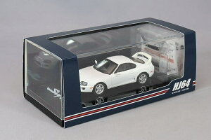 1/64 Hobby Japan zr[Wp Toyota Supra RZ (JZA80) with Active Spoiler Parts Super White 2 g^ X[v ~jJ[