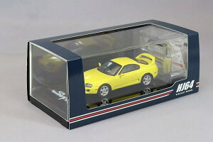 1/64 Hobby Japan zr[Wp Toyota Supra RZ (JZA80) with Active Spoiler Parts Super Bright Yellow g^ X[v ~jJ[