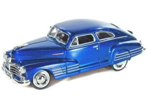1/24 [^[}bNX Motor Max 1948 Chevy Aerosedan Fleetline Blue VFr[GAZ_t[gC A ~jJ[