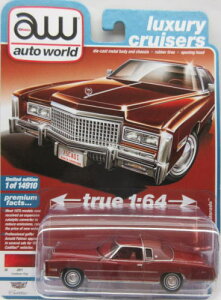 1/64 Auto World 1975 Cadillac Eldorado LfbN Ghh A ~jJ[
