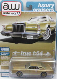 1/64 Auto World 1978 Lincoln Continental Mark 5 J[ R`l^ A ~jJ[