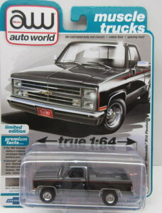 1/64 Auto World 1987 Chevy Silverado R10 Fleetside V{[ Vo[h t[gTCh A ~jJ[