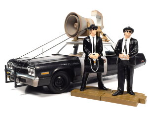 1/18 auto world 1974 Dodge Monaco Bluesmobile with Loud Speaker _bW iR u[X[r ~jJ[ A