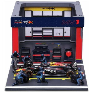 1/43 �u���S BURAGO Oracle Red Bull Racing PIT Pass �Z�b�g RB20 No.1 M.�t�F���X�^�b�y�� �N���[×6pcs �p�h�b�N�K���[�W �I���N�� ���b�h�u�� �~�j�J�[