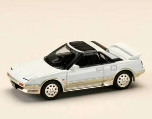 1/64 Hobby Japan zr[Wp Toyota MR2 1600G-Limited Super Charger/ Super Edition 1988 T Bar Roof White/Beige Metallics g^ ~jJ[