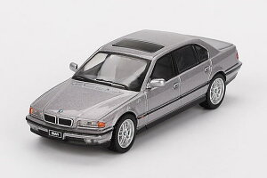 1/64 MINI GT BMW 750IL Aspen Silver Metallic LHD �~�j�J�[