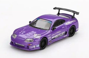 1/64 MINI GT Toyota Supra (A80) Top Secret GT-300 Top Secret Purple LHD �g���^ �X�[�v�� �~�j�J�[