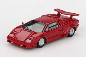 1/64 MINI GT Lamborghini Countach 25th Anniversary Red LHD �����{���M�[�j �J�E���^�b�N �~�j�J�[