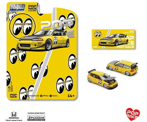 1/64 POP RACE × enigma Pandem Civic EG6 Mooneyes �z���_ �V�r�b�N ���[���A�C�Y �~�j�J�[