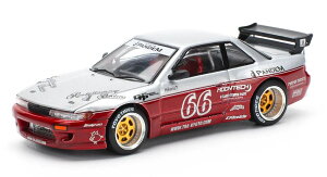 1/64 POP RACE Pandem Silvia S13 Moontech Red �V���r�A �~�j�J�[