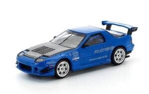 1/64 POP RACE Mazda RX-7 FC3S RE-AMEMIYA Blue �}�c�_ �~�j�J�[