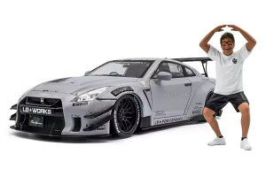 1/18 \h Solido Nissan Skyline GT-R (R35) with Liberty Wark Body Kit Type2.0 O[ tBMAt Y XJCC ~jJ[