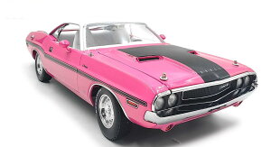 1/18 �O���[�����C�g GREENLIGHT 1970 Dodge Challenger R/T 440 Six-Pack Pink �_�b�W �`�������W���[ �~�j�J�[ �A����