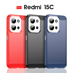 �X�}�z�P�[�X Redmi 15C�P�[�X ���ɔ� TPU�P�[�X redmi 15c �P�[�X �J�[�{���� Xiaomi Redmi 15C�J�o�[ �X���� �y�� ���b�h�~ 15C �g�уJ�o�[ �V���I�~ ���b�h�~ Redmi15C�P�[�X �ϏՌ��J�o�[ ���h�~15C�P�[
