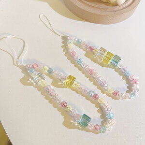 スマホ ストラップ スマートフォンストラップ スマホストラップ ハンドタイプ 多用途 手首 スマホ 携帯 ハンドストラップ アクセサリー 落下防止 ビーズ スマホ ストラップ 手首ストラップ