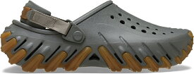 crocs クロックス 国内正規品 211675 エコー ガム RO クロッグ Echo Gum RO Clog サンダル ユニセックス メンズ レディース シューズ 個性的 かっこいい 人気 履きやすい クッション性 ブラック 黒 エコーシリーズ ゴツい ガムソール