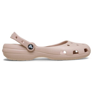 crocs �N���b�N�X �������K�i 211994 ���f�B�[�X �T���_�� Classic Ballet Quartz ���� �V���[�Y �o���G�t���b�g �q�[���X�g���b�v �y�� ���K �J�W���A�� �t���b�g ���_�� �s���N �X�^�C���b�V��