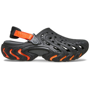 crocs �N���b�N�X �������K�i 212810 ���j�Z�b�N�X �����Y ���f�B�[�X �T���_�� �N���b�O Echo II Orange Burst �}���`�J���[ �� �u���b�N �t�B�b�g���@���K �����\ �o�b�N�X�g���b�v �y�� �����₷