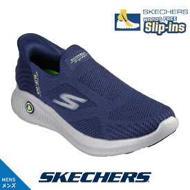 スケッチャーズ SKECHERS 216301 スニーカー スリップインズ スリッポン ハンズフリー GO WALK ANYWHERE - THE TOURIS ネイビー メンズ コンフォート 靴 カジュアル 歩きやすい 履きやすい リラックス【cqn】