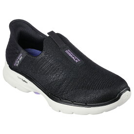 スケッチャーズ 124569-bklv レディース スニーカー SKECHERS スリッポン スリップインズ Slip-ins 靴 くつ シューズ テレビでも話題 手を使わず履ける ハンズフリー GO WALK 6 FABULOUS VIEW High Apex Knit Quick Fit Heel ゴーウォーク